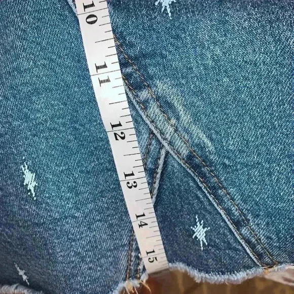 Maje Jianki Embroidered Denim Mini Skirt - Picture 5 of 7